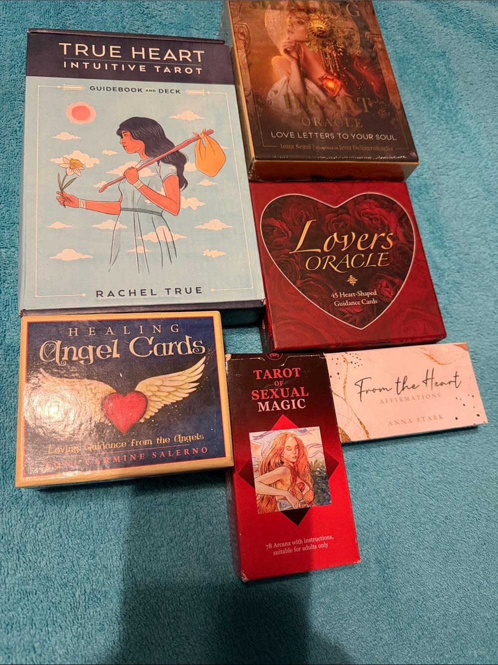 True Heart Intuitive Tarot + Assorted Oracle & Tarot Decks